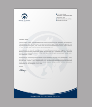 Letterhead Design by chandrayaan.creative for Central Veterinary Surgery | Design: #28356285