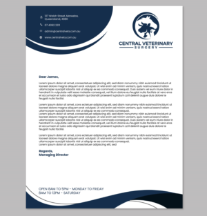 Letterhead Design by emoblack989