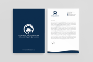 Letterhead Design by R.design for Central Veterinary Surgery | Design: #28365875