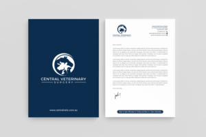 Letterhead Design by R.design for Central Veterinary Surgery | Design: #28365915