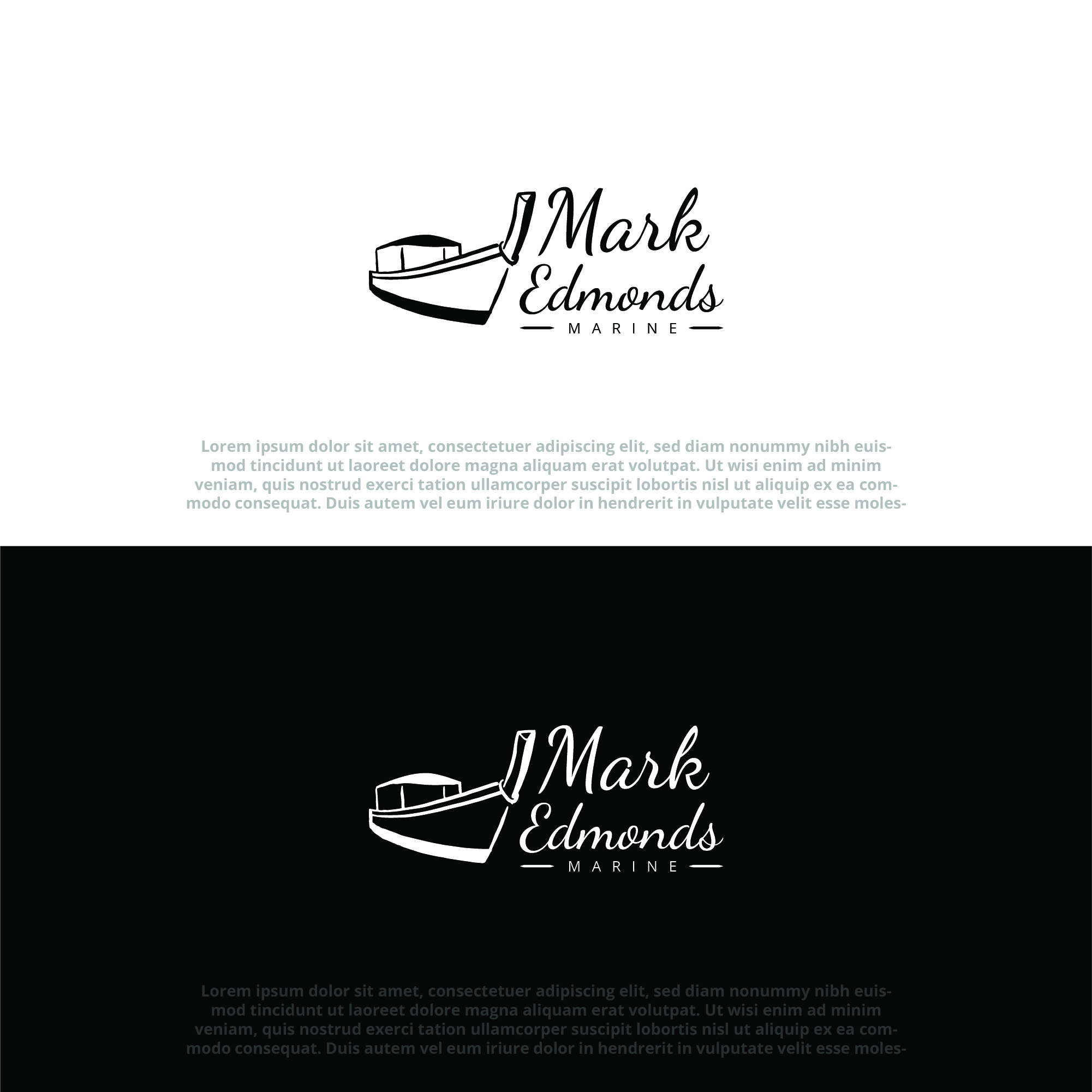 Diseño Gráfico por HMZDGN para Mark Edmonds Marine | Diseño #28352891