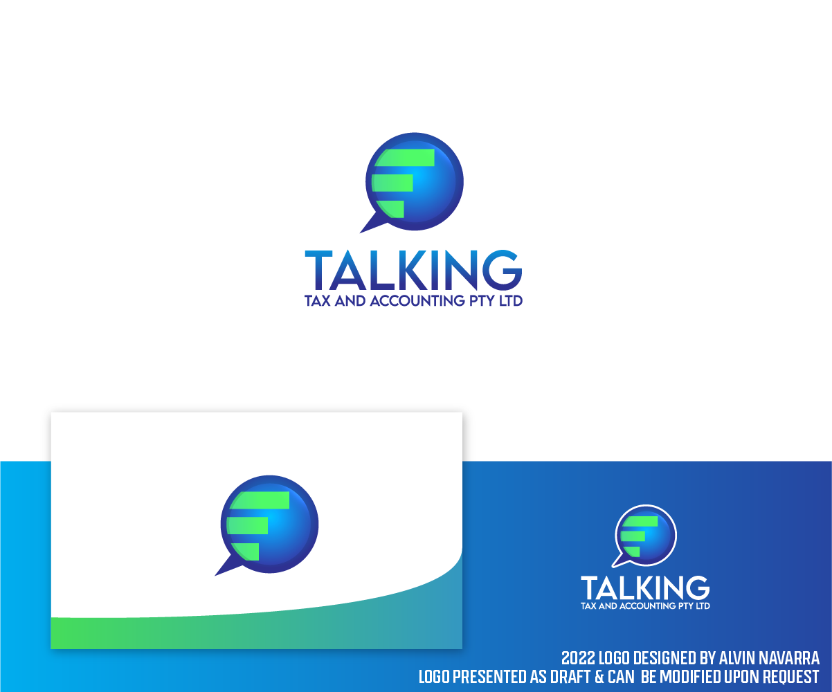 Logo Design by alvinnavarra for Talking Tax and Accounting Pty Ltd | Design #28352842