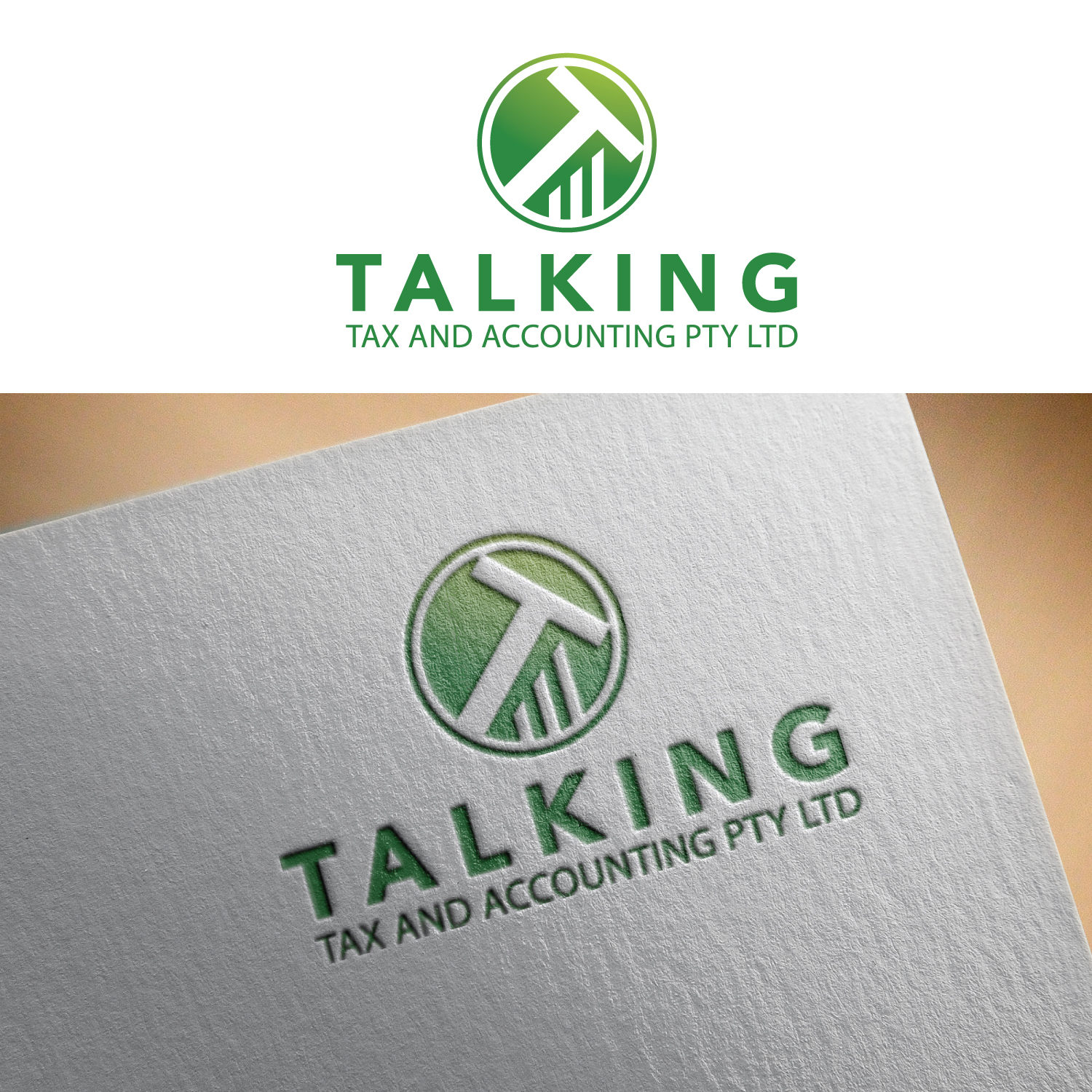Diseño de Logo por GODDREAMCREATION para Talking Tax and Accounting Pty Ltd | Diseño #28352575
