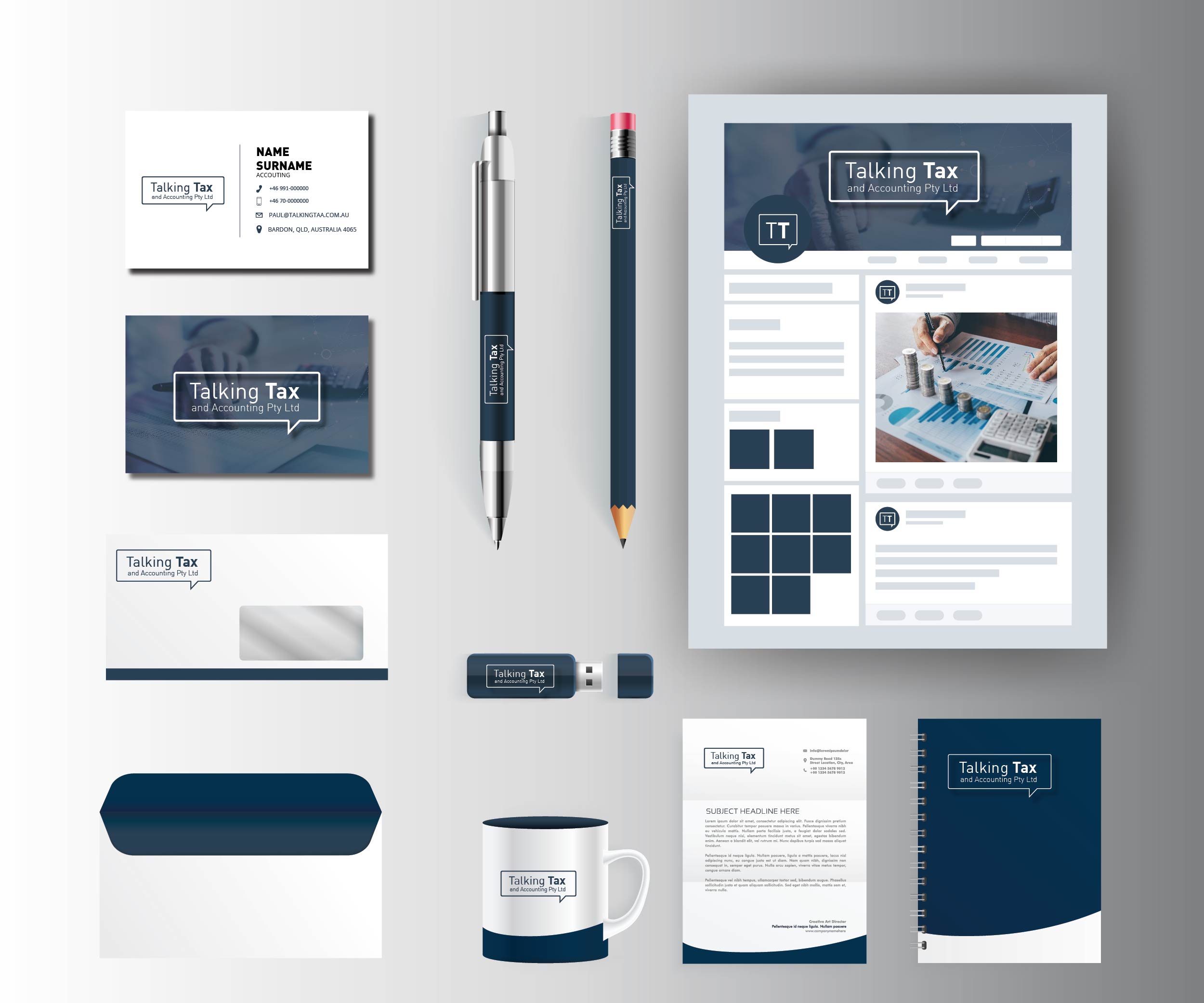 Diseño de Logo por Darja Remškar para Talking Tax and Accounting Pty Ltd | Diseño #28354911