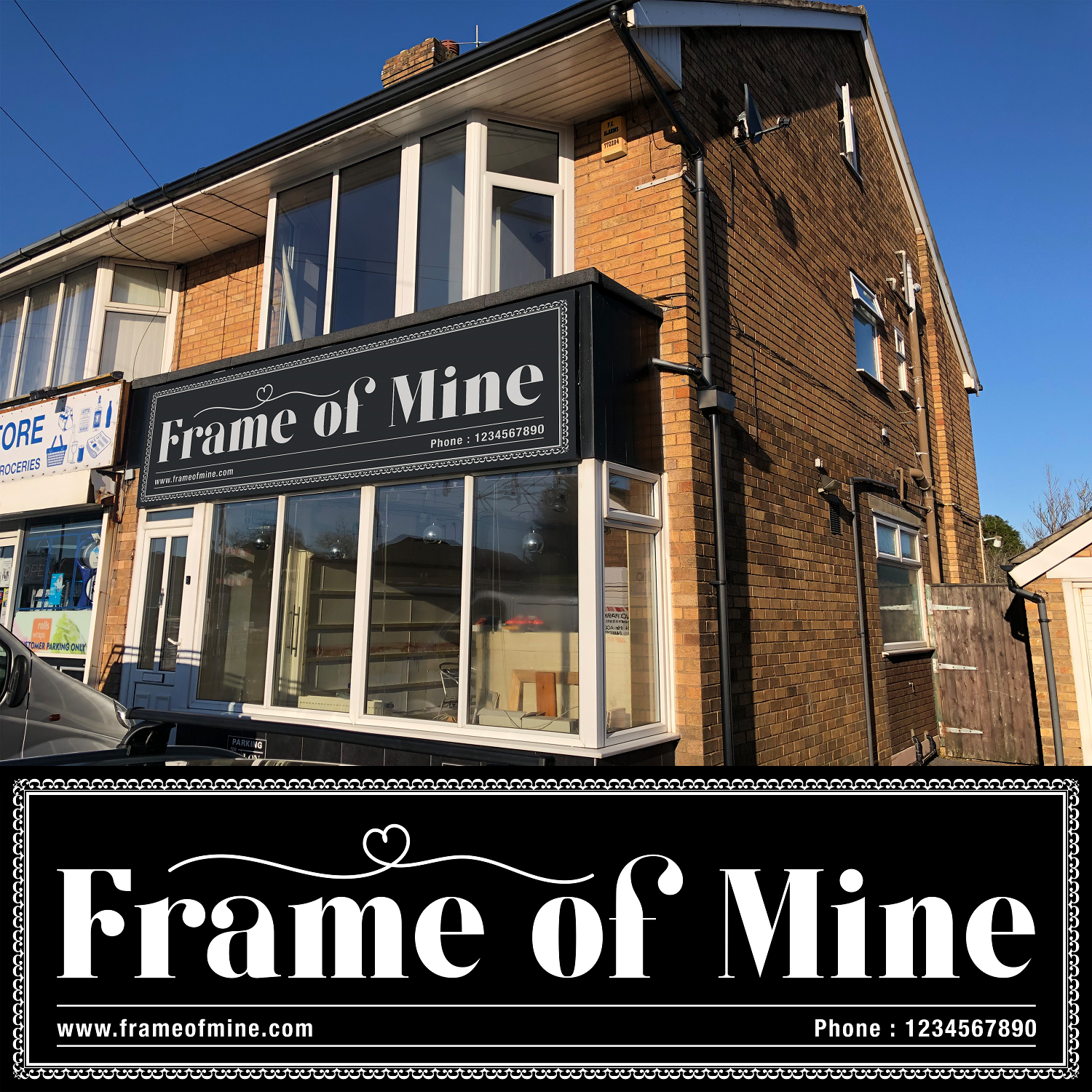 Graphic Design by vectoradics for Frame Of Mine - Poulton | Design #28354514