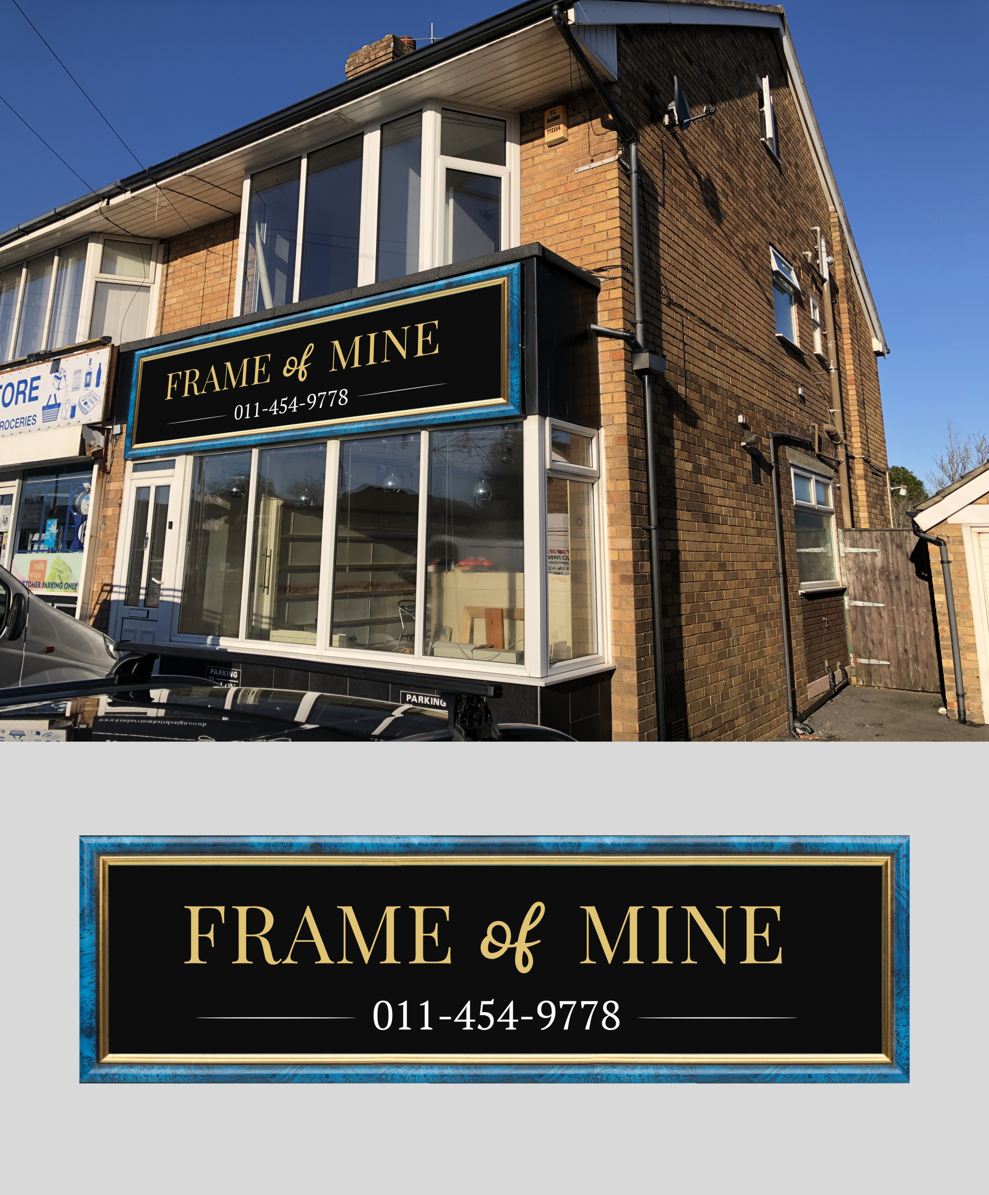 Graphic Design by ecorokerz for Frame Of Mine - Poulton | Design #28356719