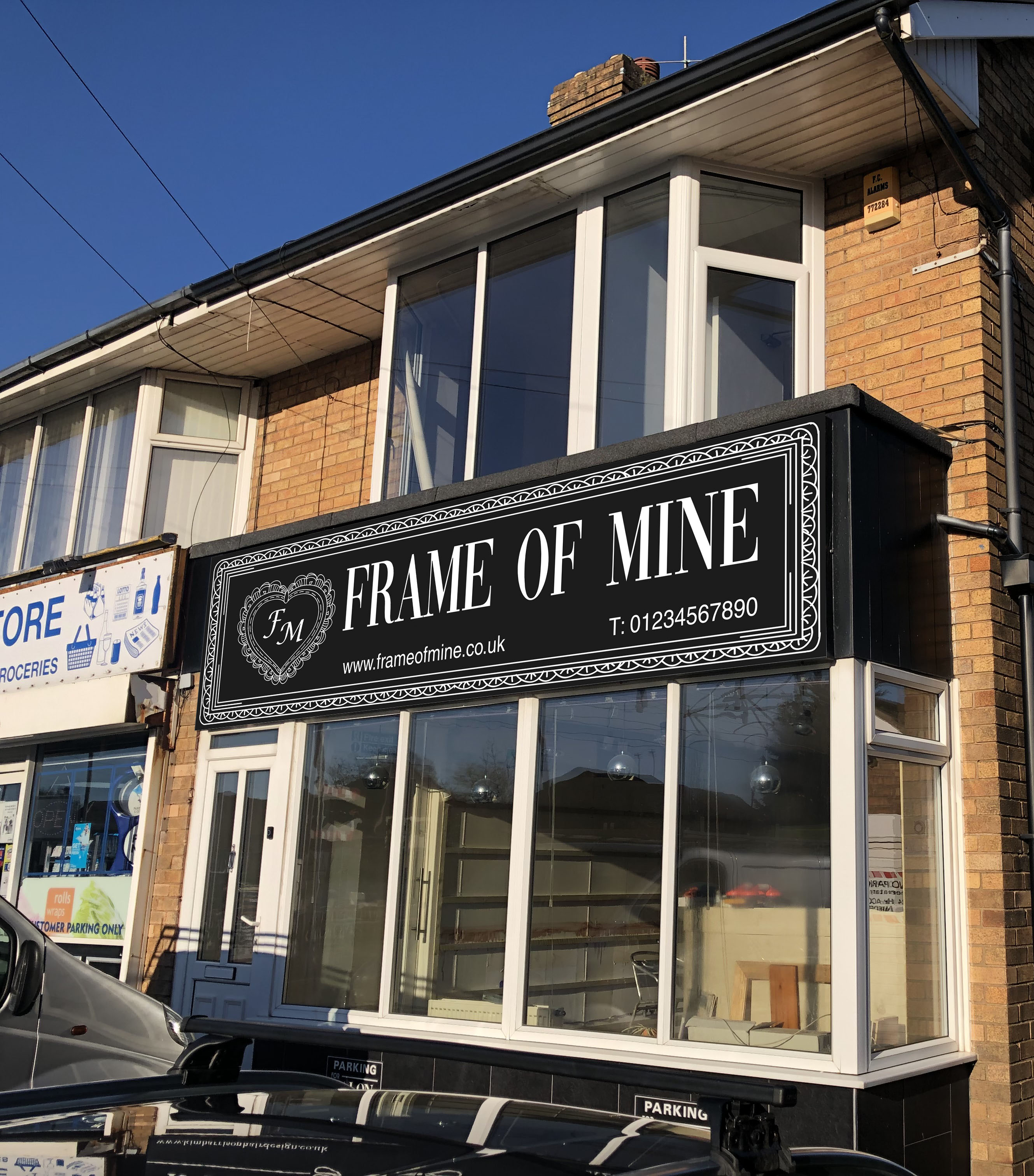 Graphic Design by Maestroto for Frame Of Mine - Poulton | Design #28357162