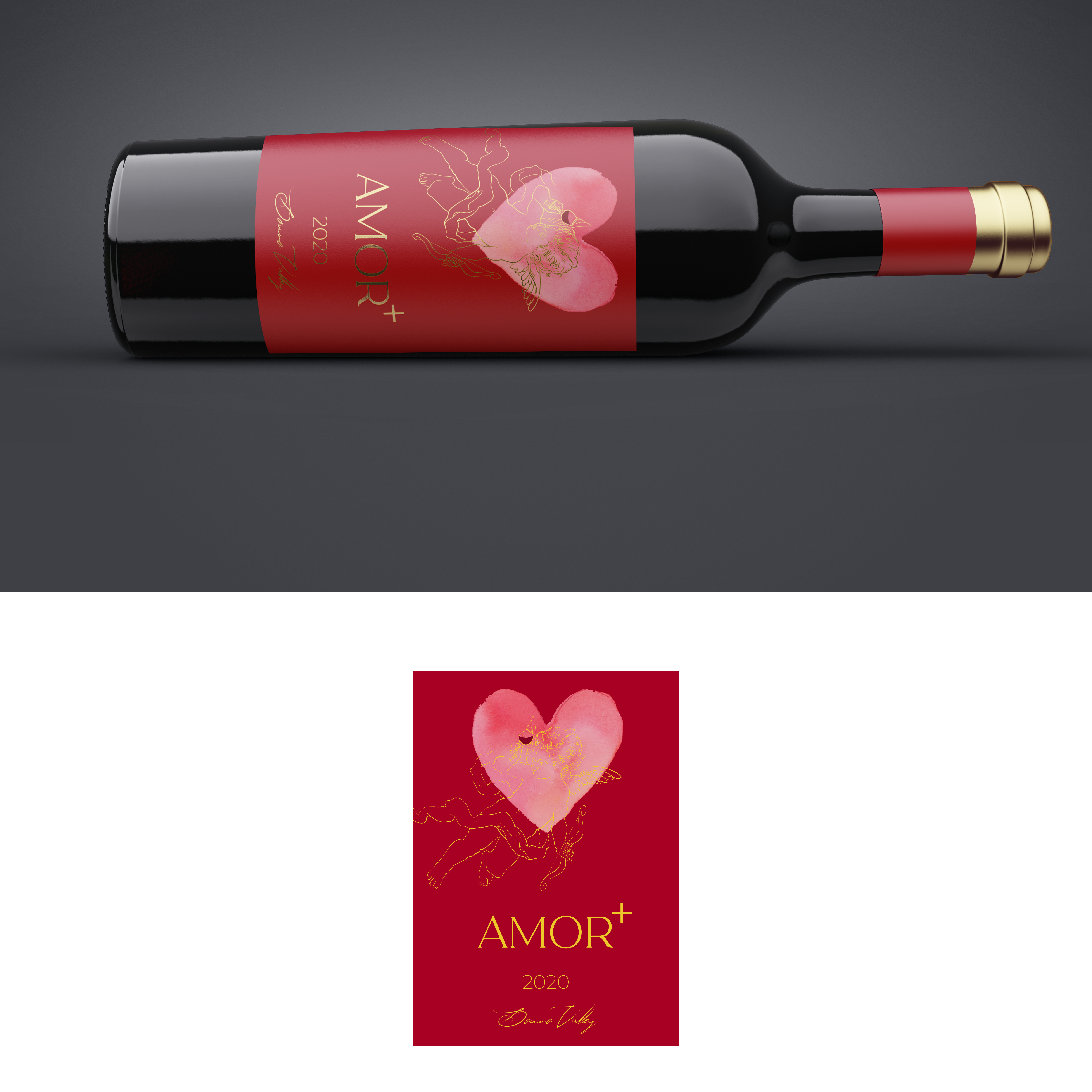 Label Design by Arbaz13 for Vicente Faria Vinhos S.A. | Design #28372037