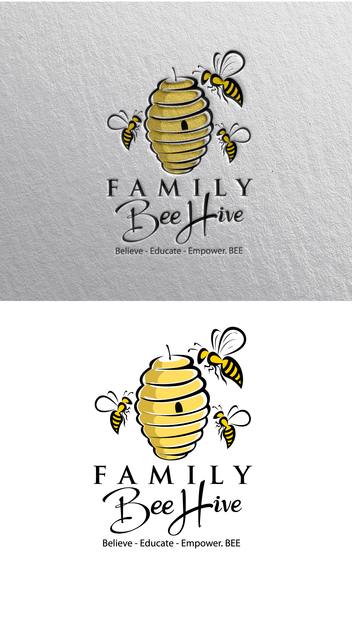 Logo Design by LogoPoko for Family Beehive | Design #28353168