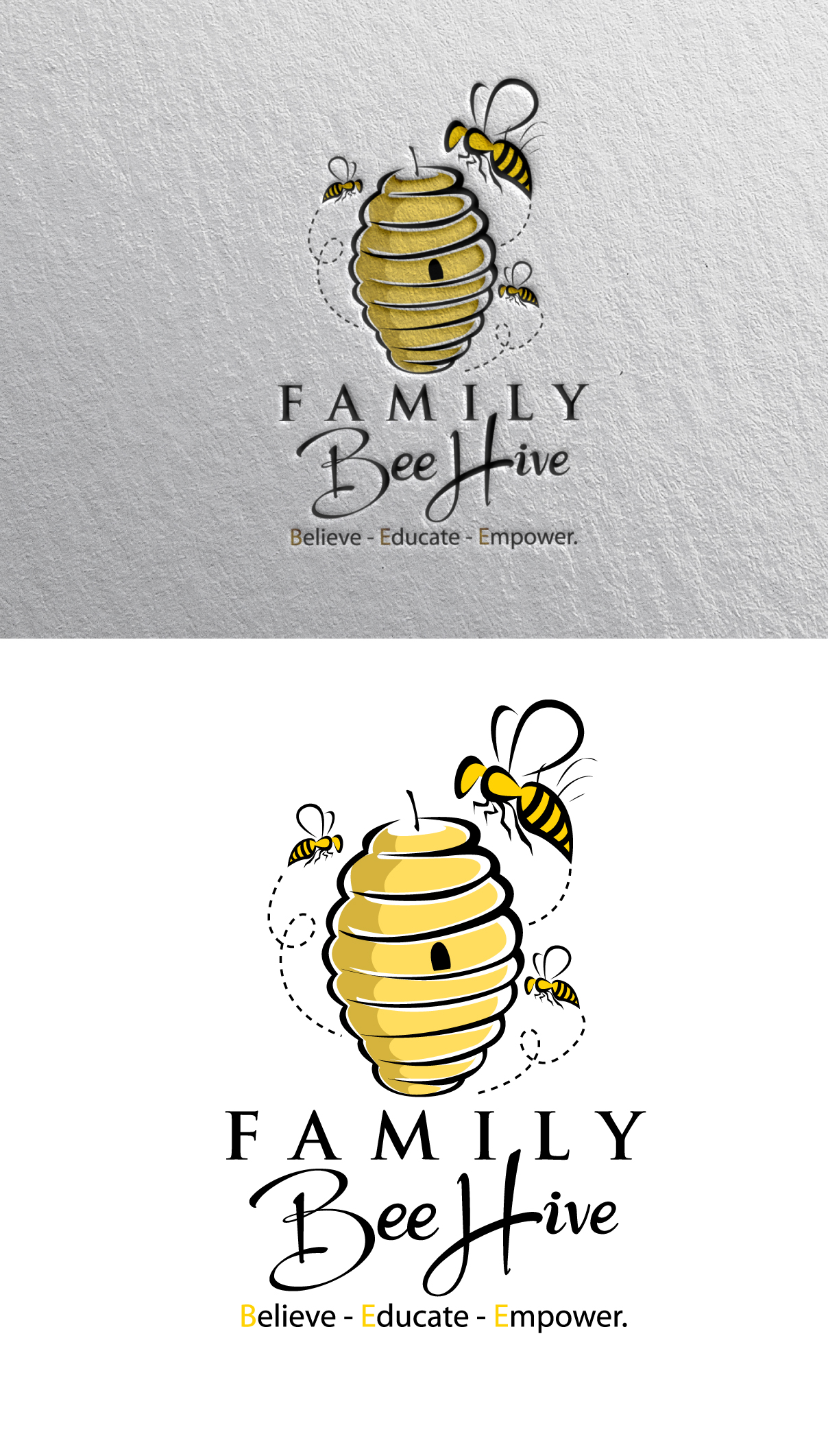 Diseño de Logo por LogoPoko para Family Beehive | Diseño #28384039