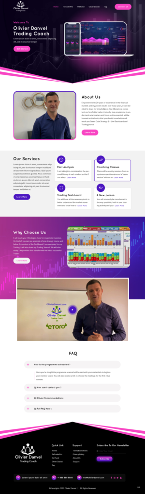 Web Design by pb for this project | Design: #28359301