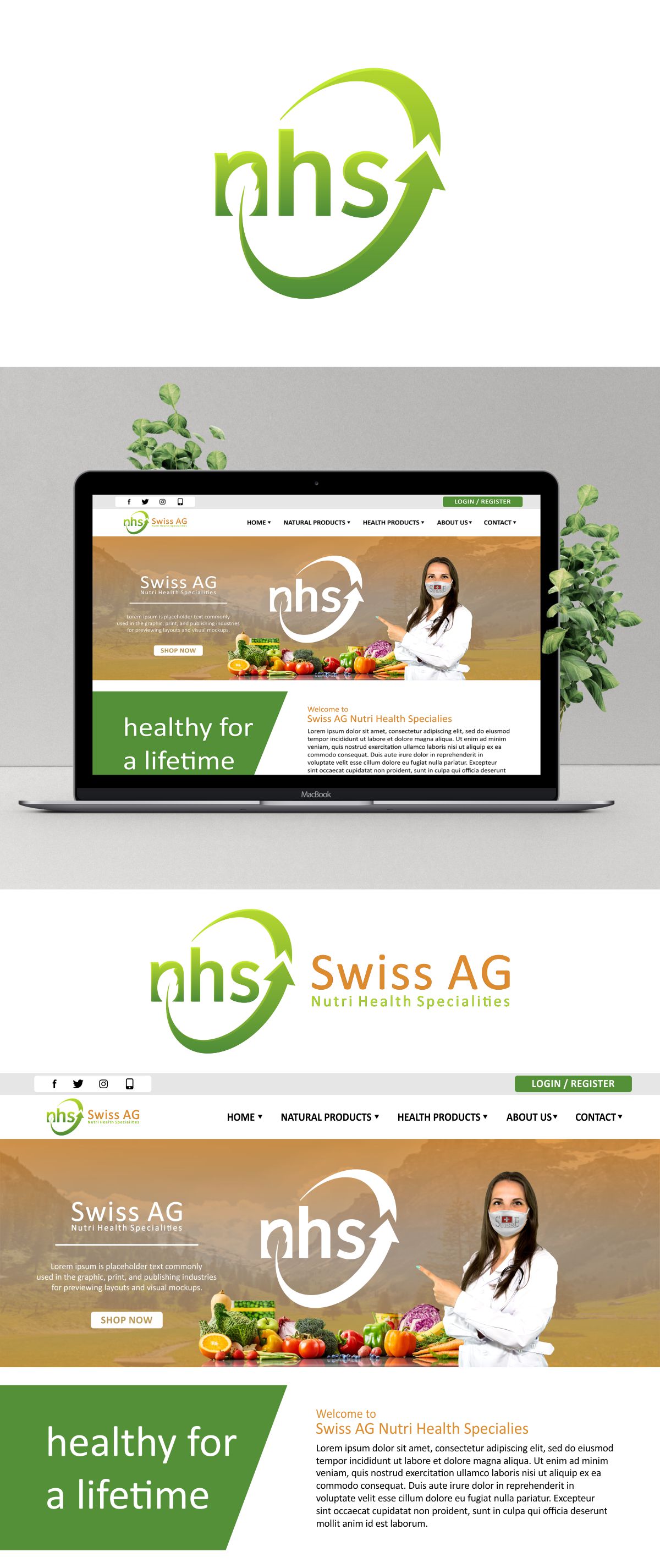 Logo-Design von Artch4 für NHS Swiss AG | Design #28369529