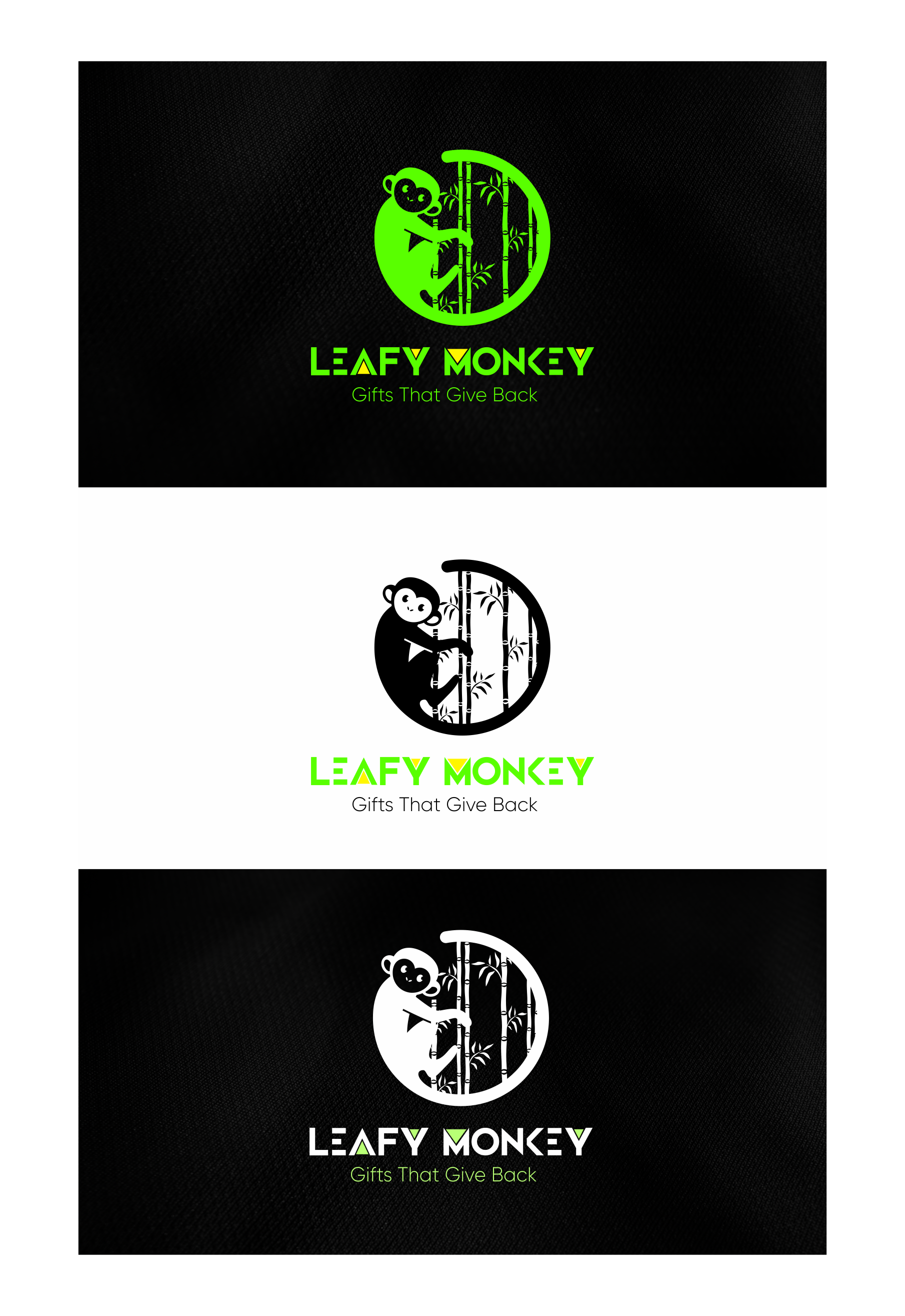 Logo Design by Excellar Hub for Leafy Monkey LLC | Design #28378024