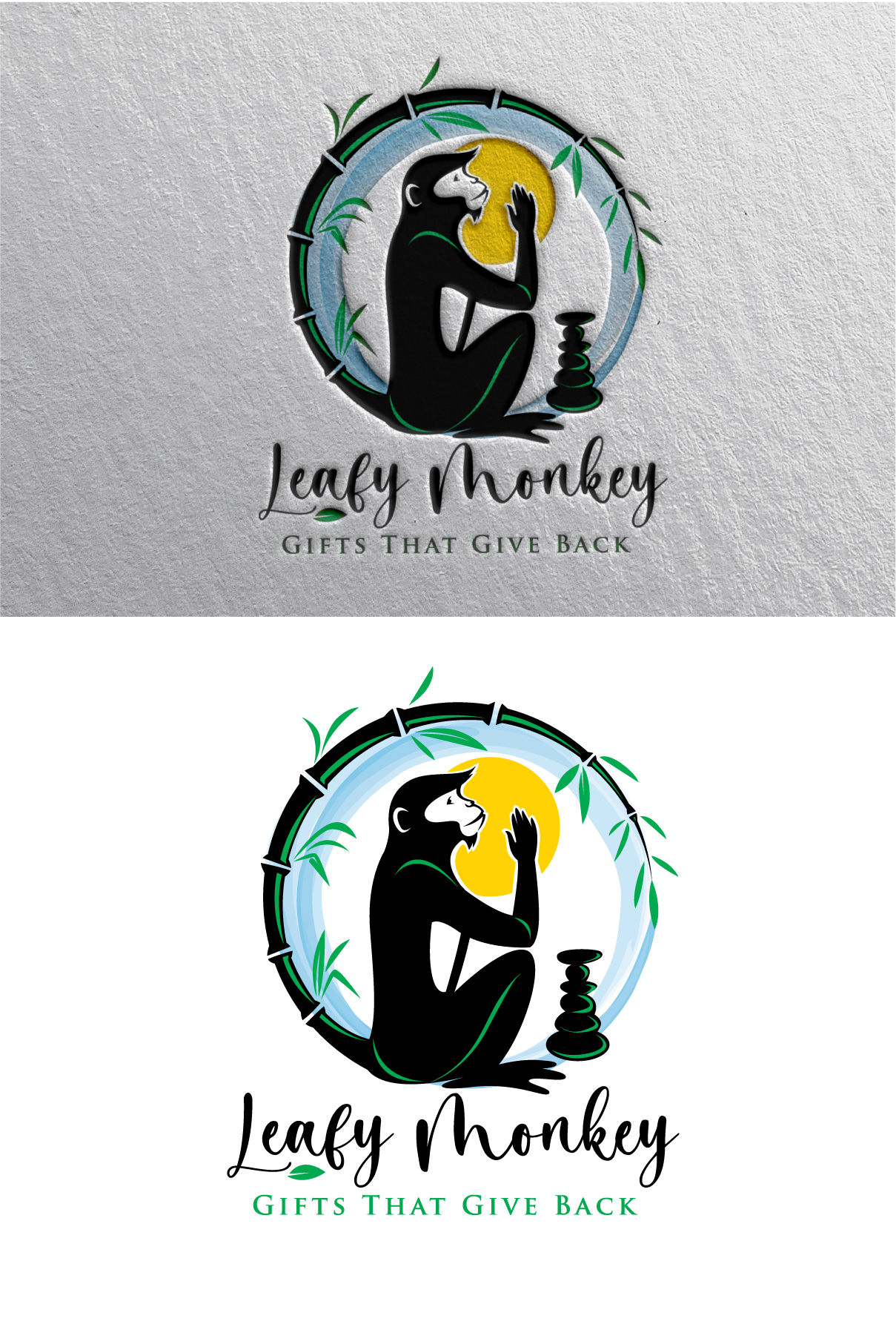 Logo Design by LogoPoko for Leafy Monkey LLC | Design #28355828