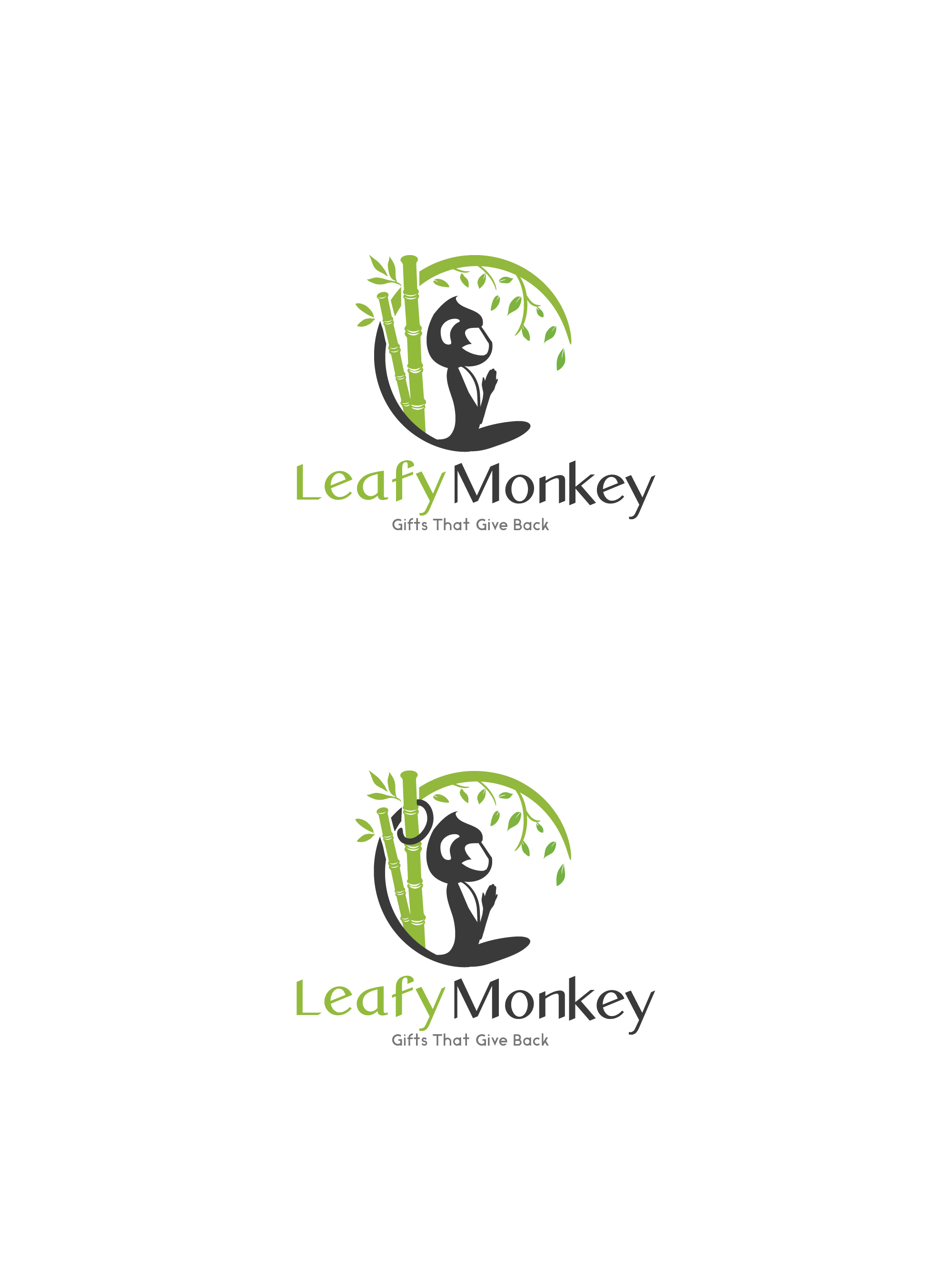 Logo Design by Nalanr cvn for Leafy Monkey LLC | Design #28394902