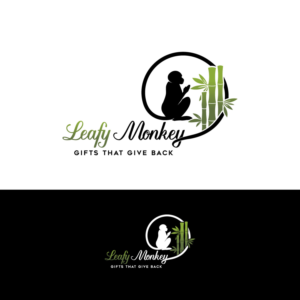 Logo Design by LAXMI DESIGNHUB for Leafy Monkey LLC | Design: #28357626
