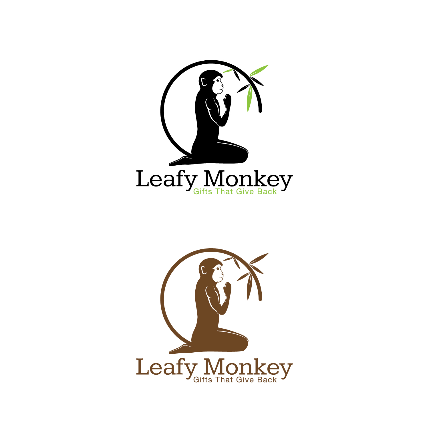 Logo Design by sankar999 for Leafy Monkey LLC | Design #28367442