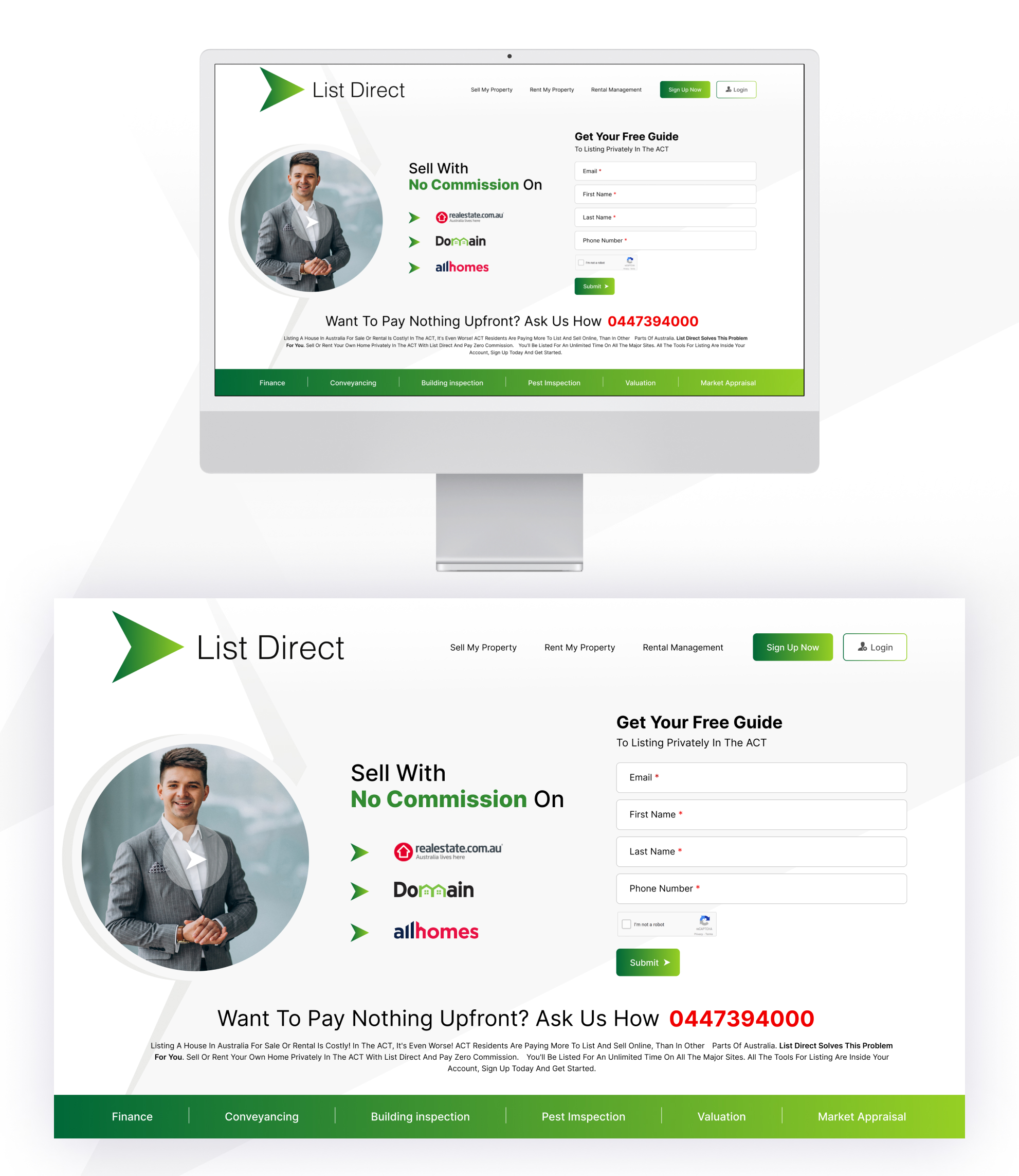 Web Design by *mary for this project | Design #28358437