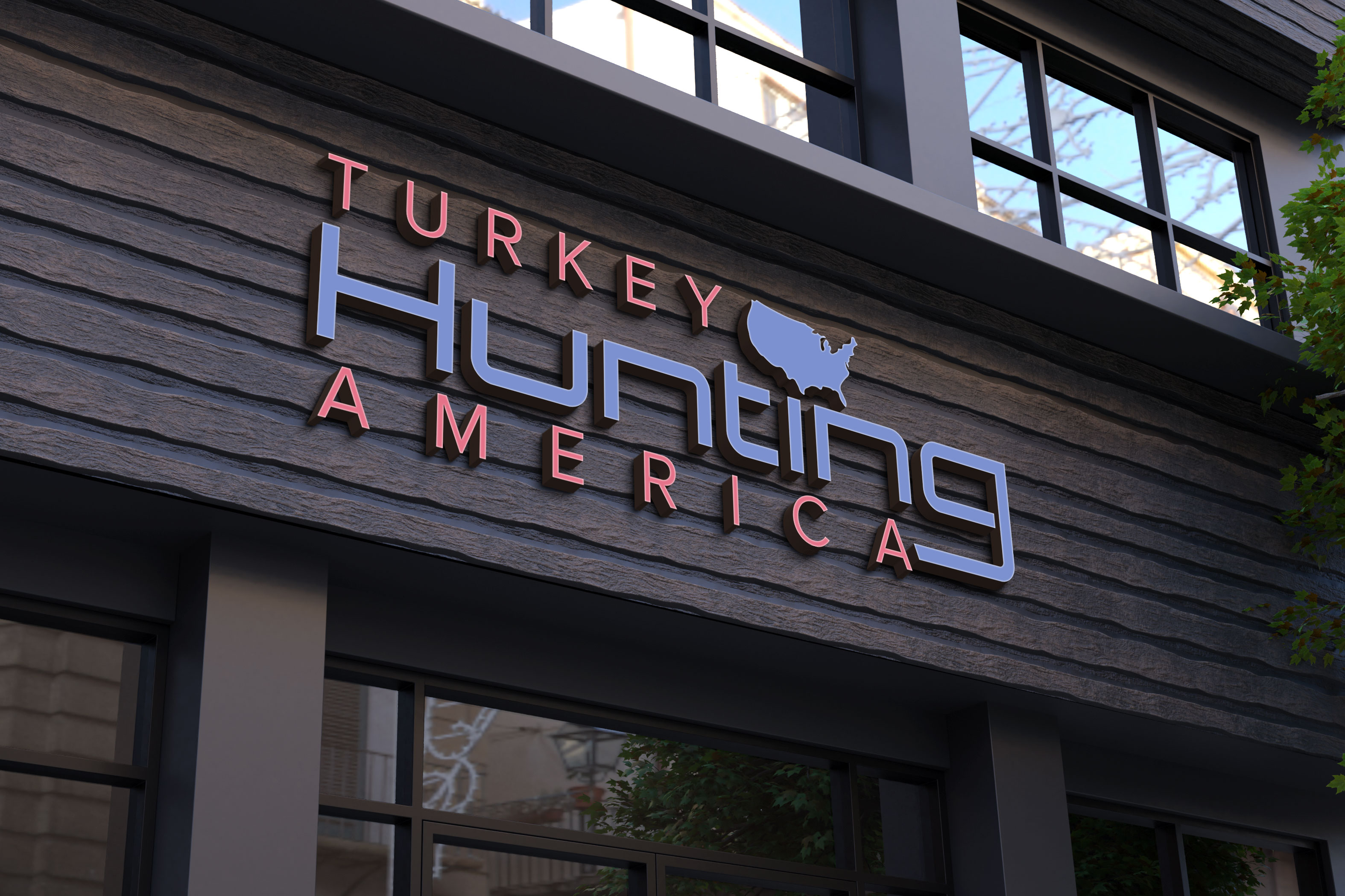 Logo-Design von Kavth für Turkey Hunting America | Design #28386866