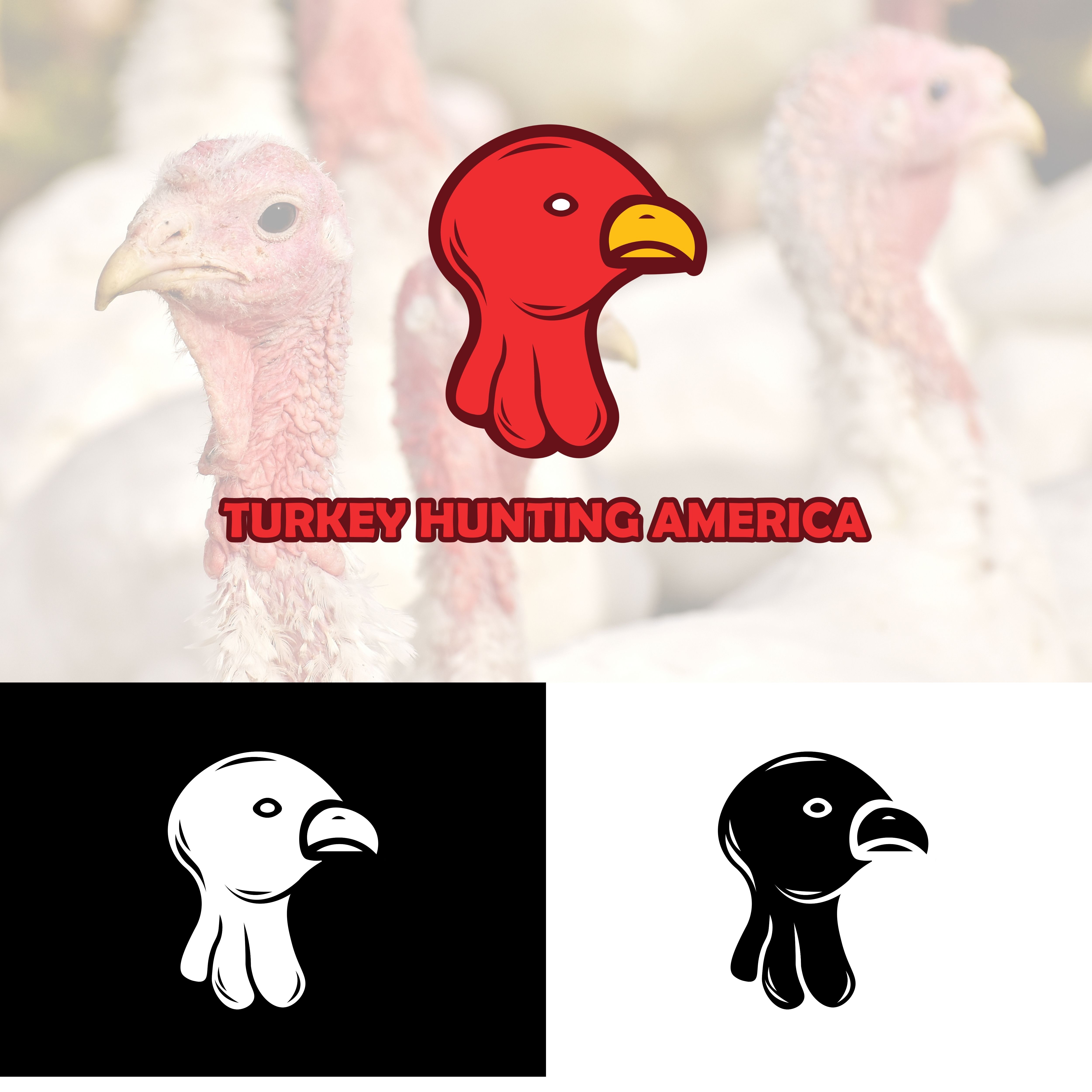 Logo Design by itsmedsalah for Turkey Hunting America | Design #28364364