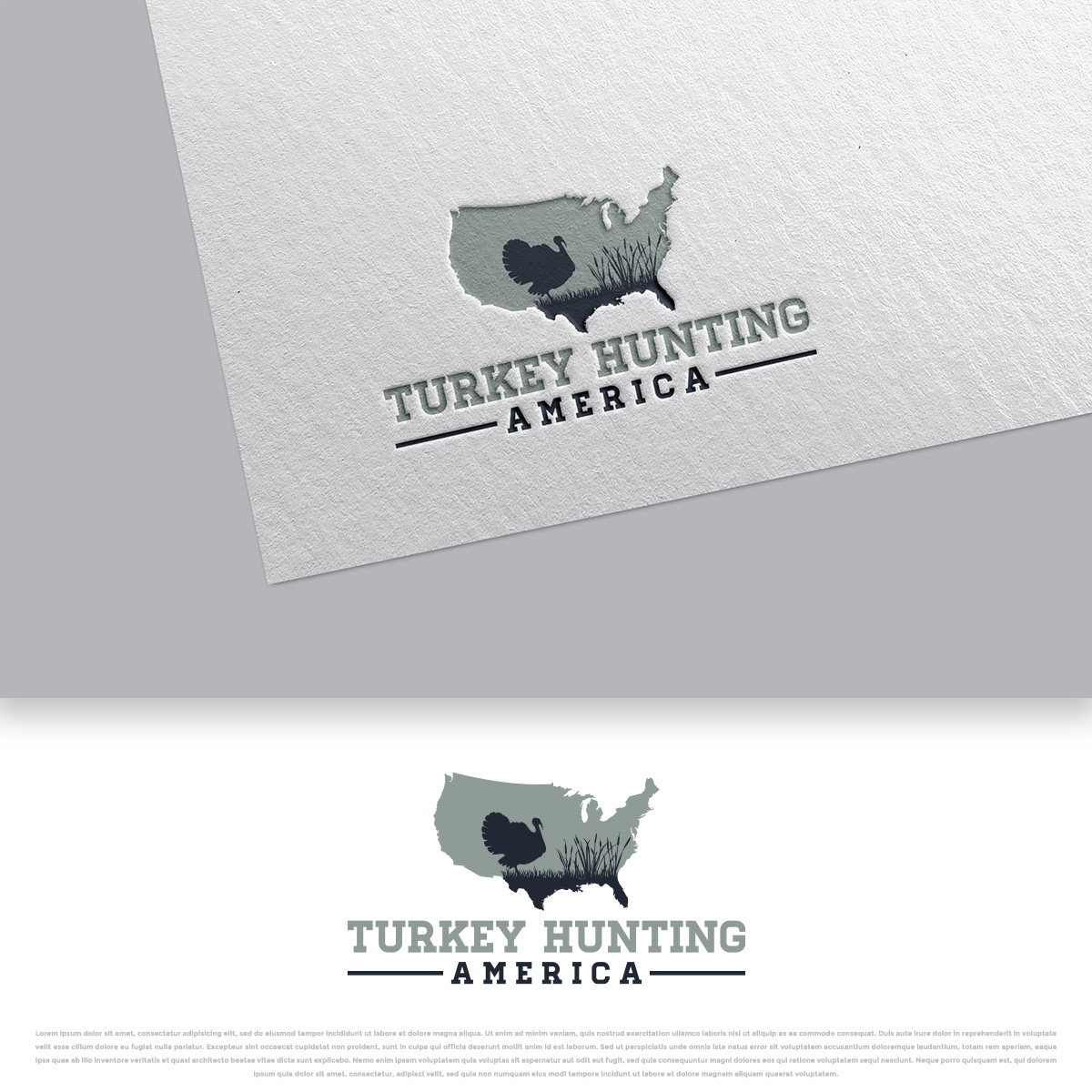 Logo Design by DesignDUO for Turkey Hunting America | Design #28380531