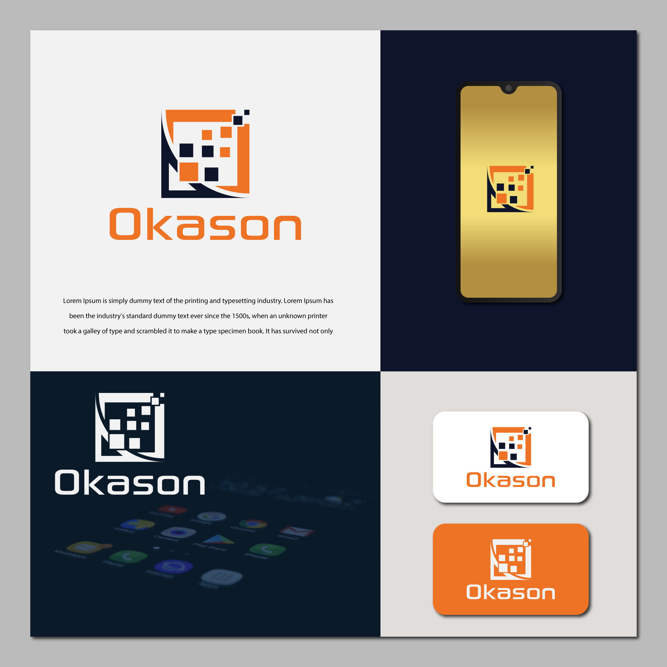 Logo Design by Rupok MT for Okason Software | Design #28357995