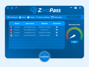 App UI design needed! For a Password Management Tool | Diseño de aplicación (App) por JOMOZA999