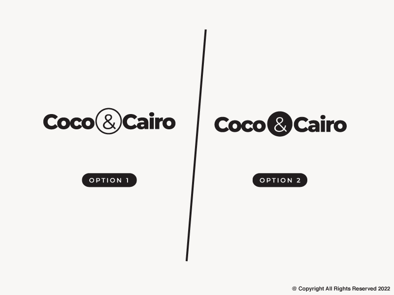 Logo Design by Ash  for Coco & Cairo Consulting | Design #28363845