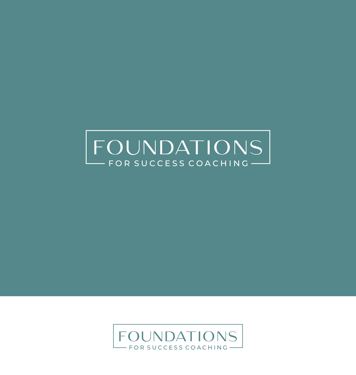 Logo Design by ecorokerz for Foundations For Success Coaching | Design #28362056