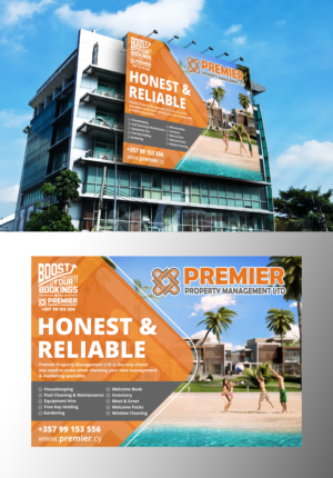 Billboard design for property management | Billboard Design by KreativeMadz