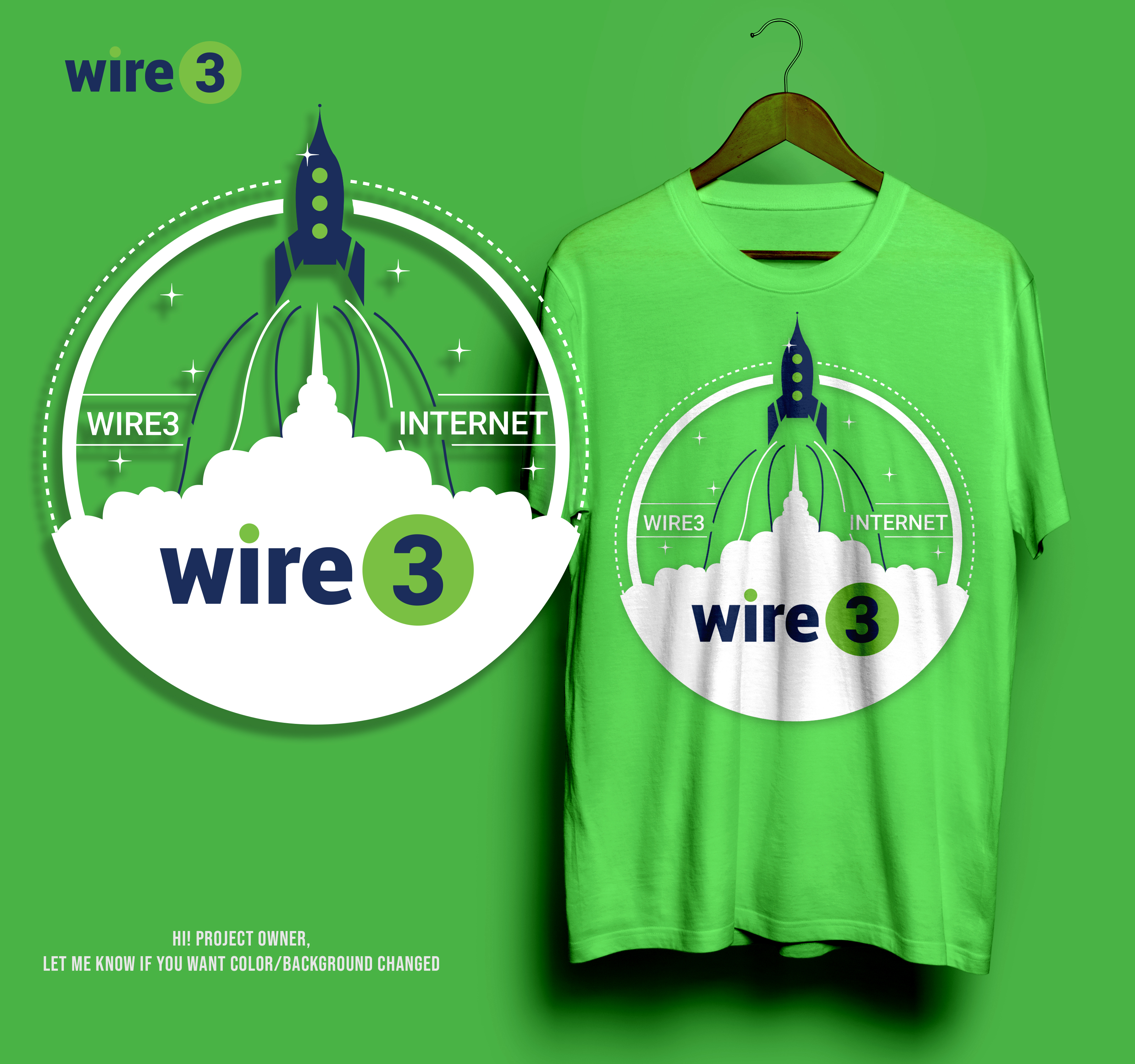 Diseño de Camiseta por Arctic Designs para Wire 3 LLC | Diseño #28366151