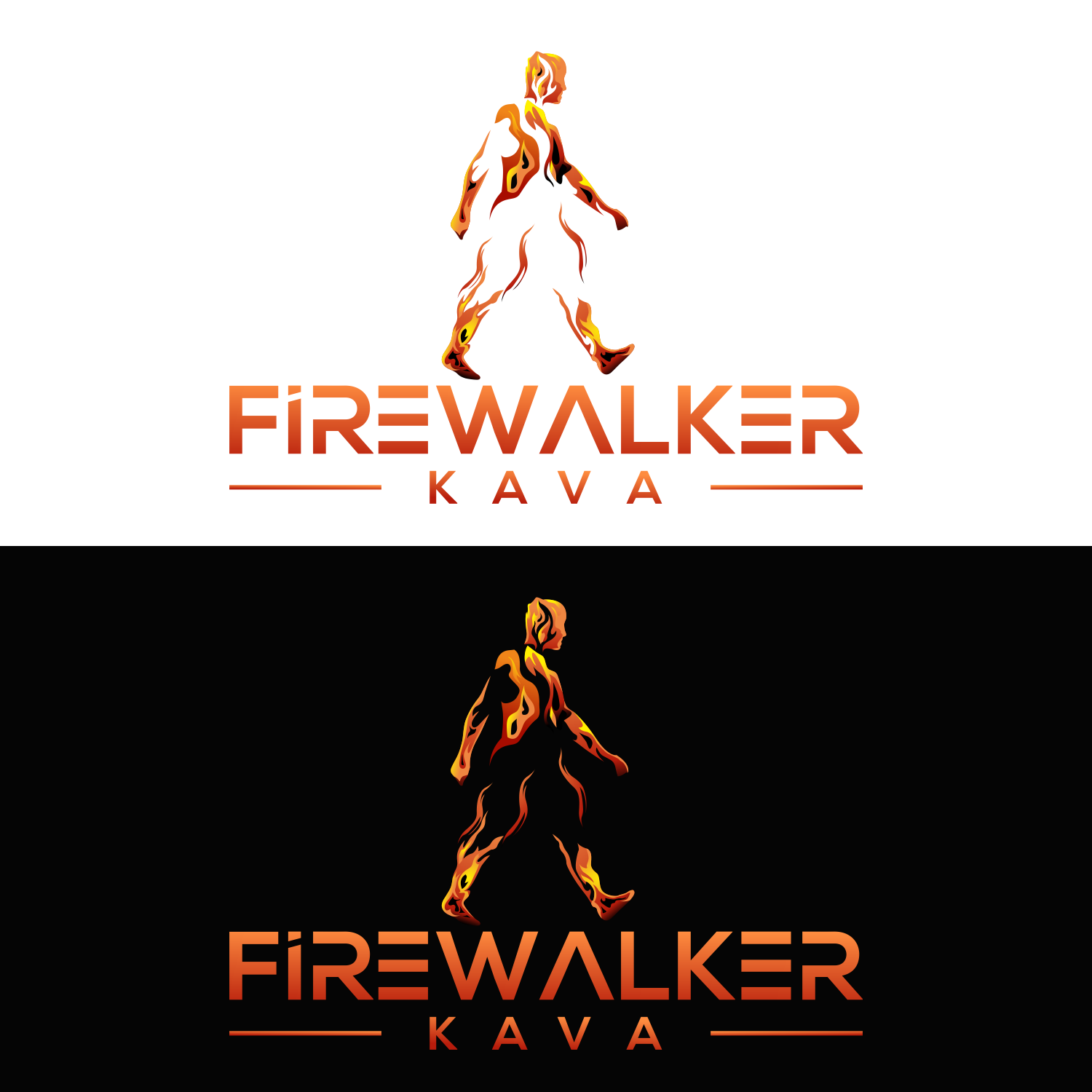 Logo Design by chen chen for Firewalker Kava | Design: #28401995