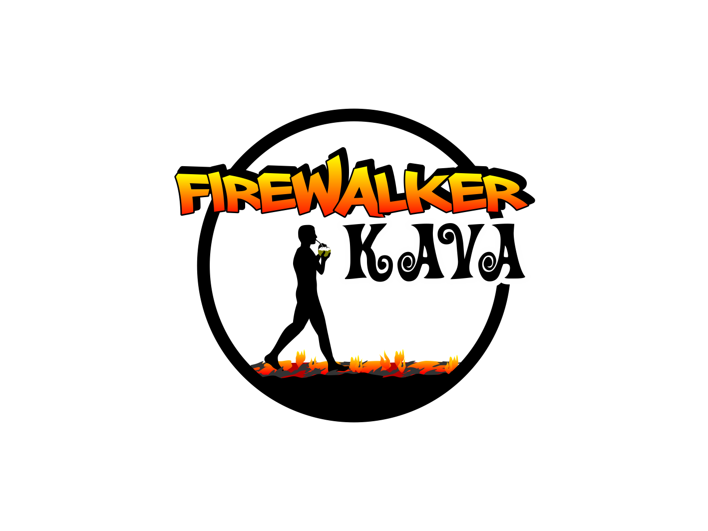 Logo Design by BNdesigner for Firewalker Kava | Design #28374218