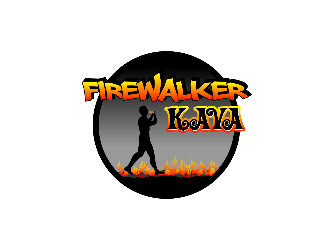 Logo Design by BNdesigner for Firewalker Kava | Design #28382206