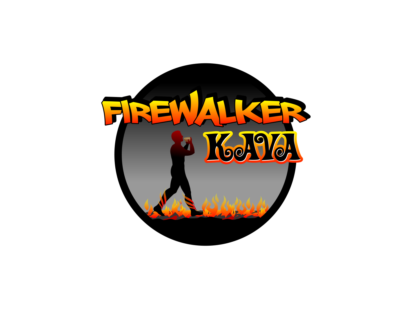 Logo Design by BNdesigner for Firewalker Kava | Design #28382280