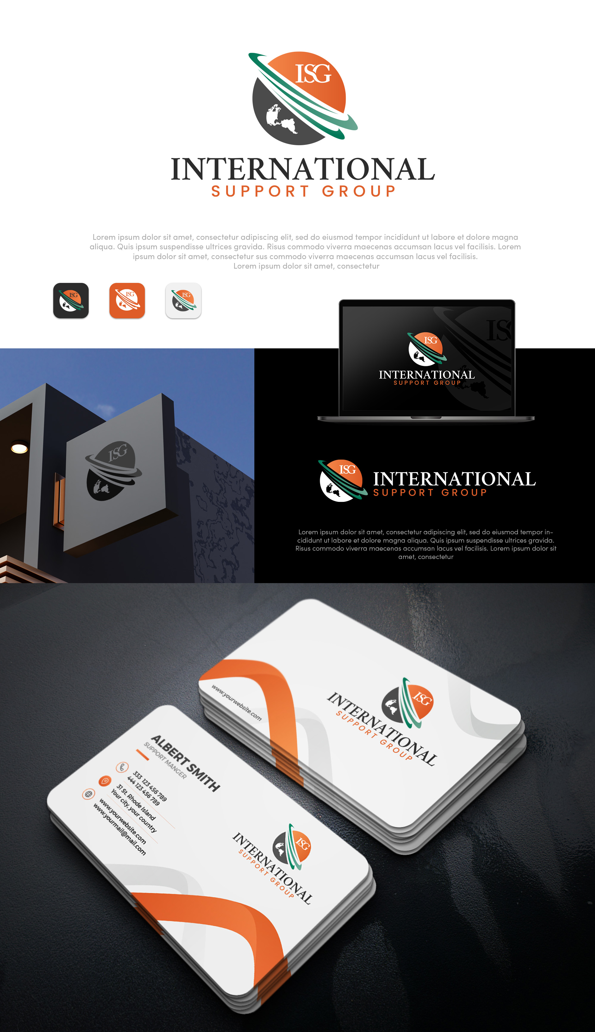Design de Logo par Virgo Designs pour International Support Group | Design : #28381125