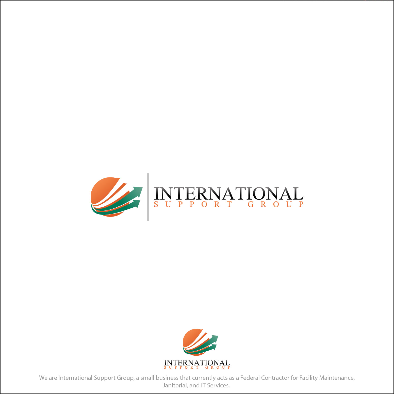 Logo Design by 4tech services for International Support Group | Design #28365216