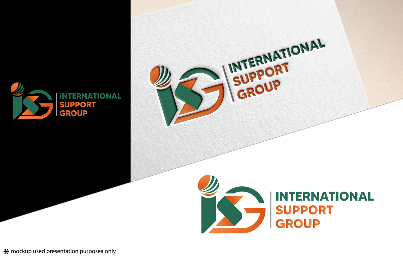 Logo-Design von Rubia@ für International Support Group | Design #28369930