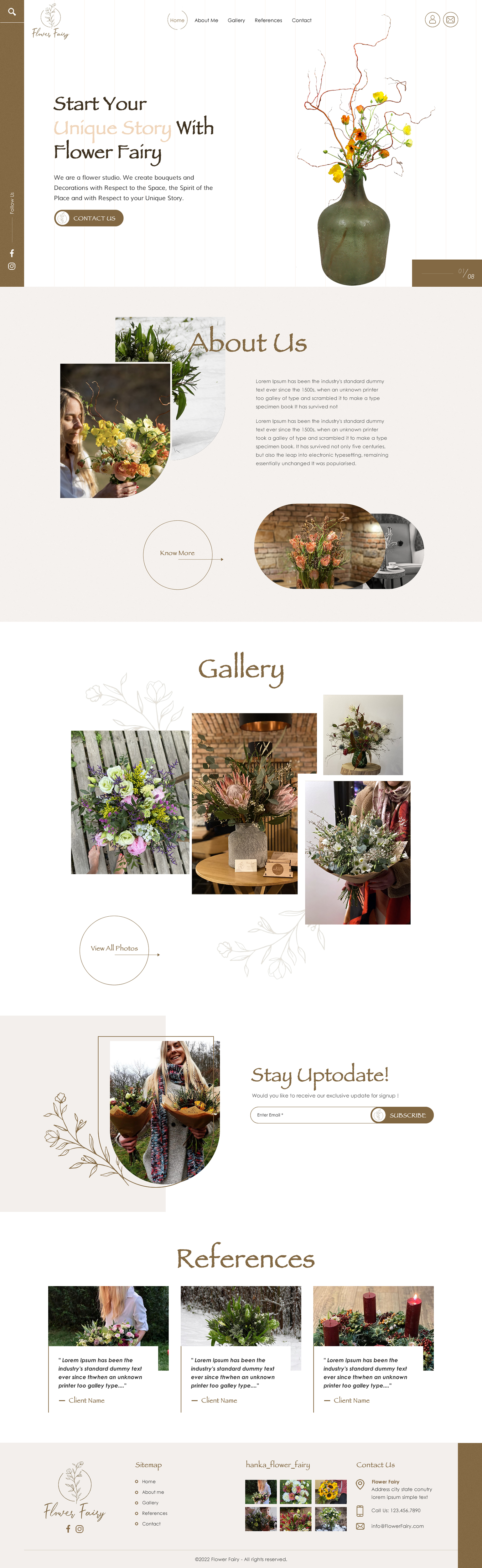 Web Design par rightway pour Flower-fairy | Design #28364343