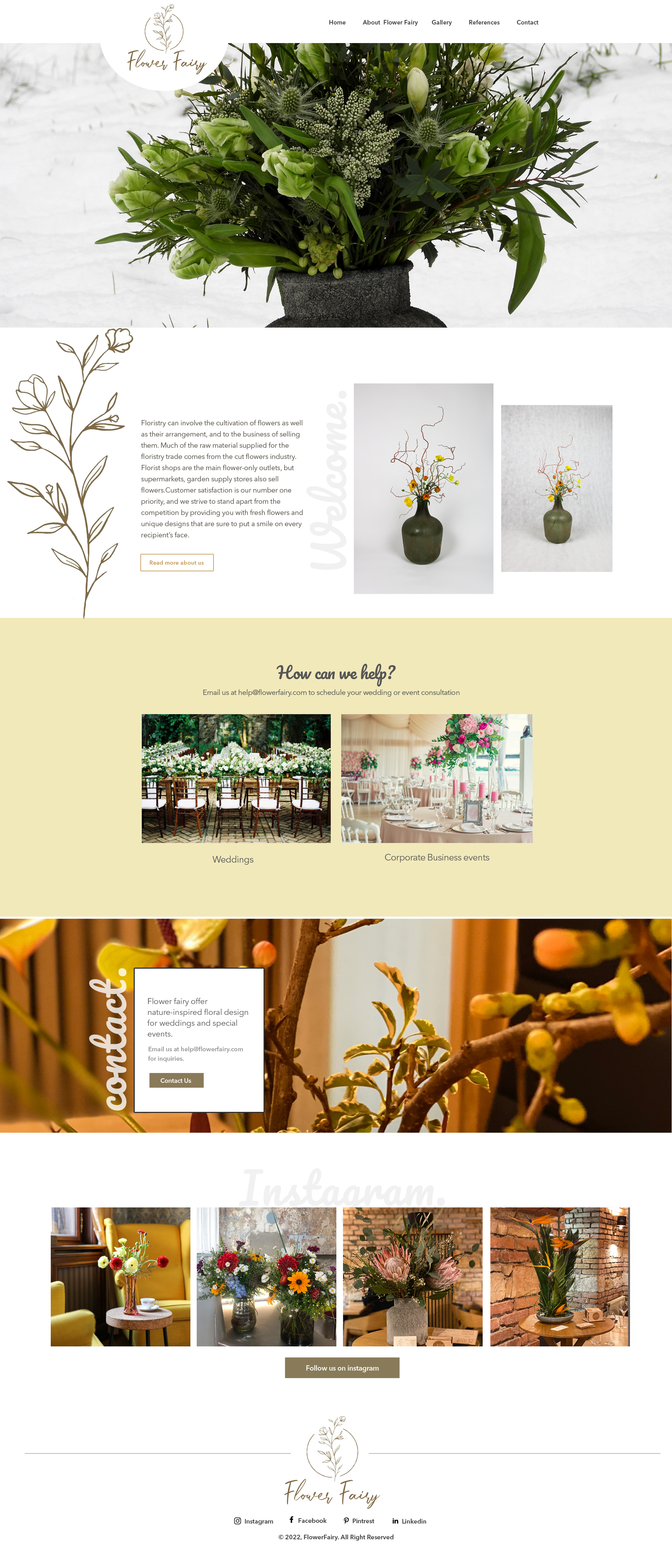 Diseño Web por subhalaxmi  khamari para Flower-fairy | Diseño #28376768