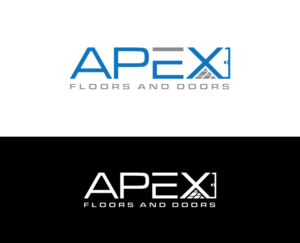 APEX FLOORS AND DOORS | Logo Design by Fazal_