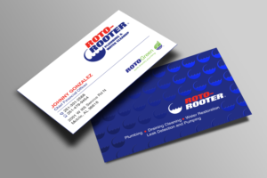 Diseño de Tarjeta de Presentación por Creations Box 2015 para Roto Rooter Plumbers | Diseño: #28367270