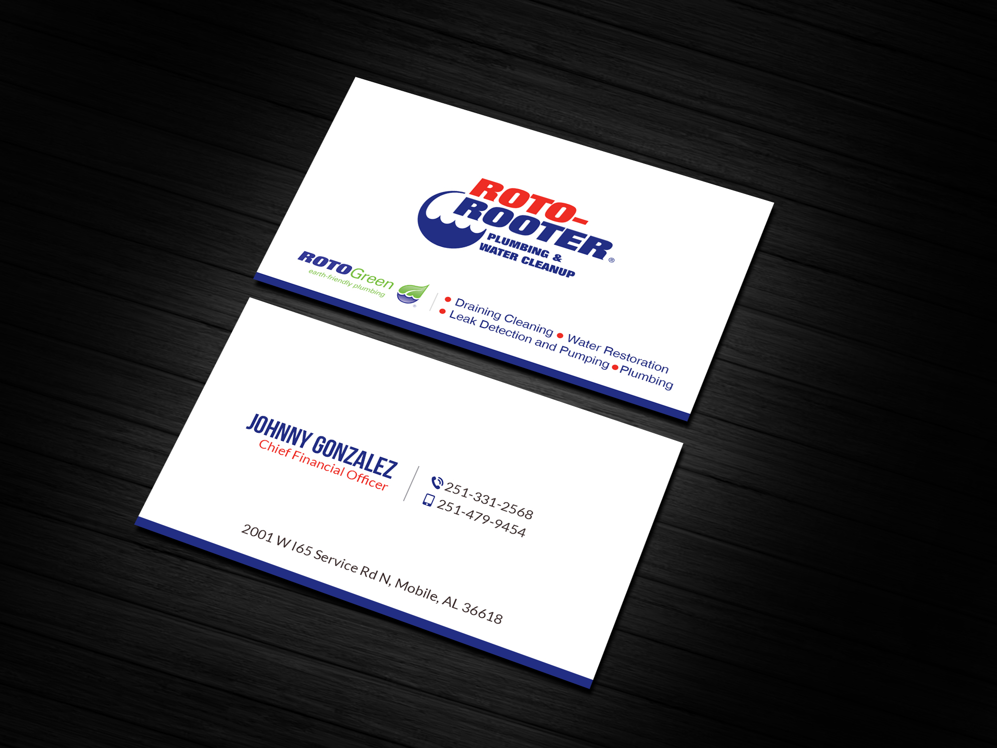 Business Card Design by Creations Box 2015 for Roto Rooter Plumbers | Design #28367274