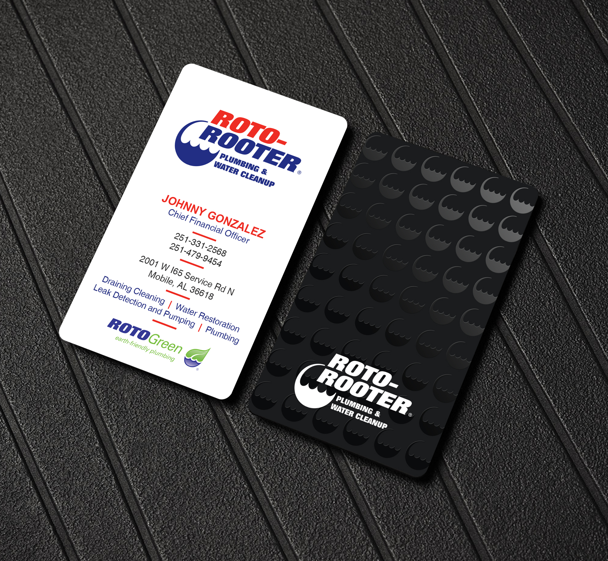 Business Card Design by Creations Box 2015 for Roto Rooter Plumbers | Design #28367277