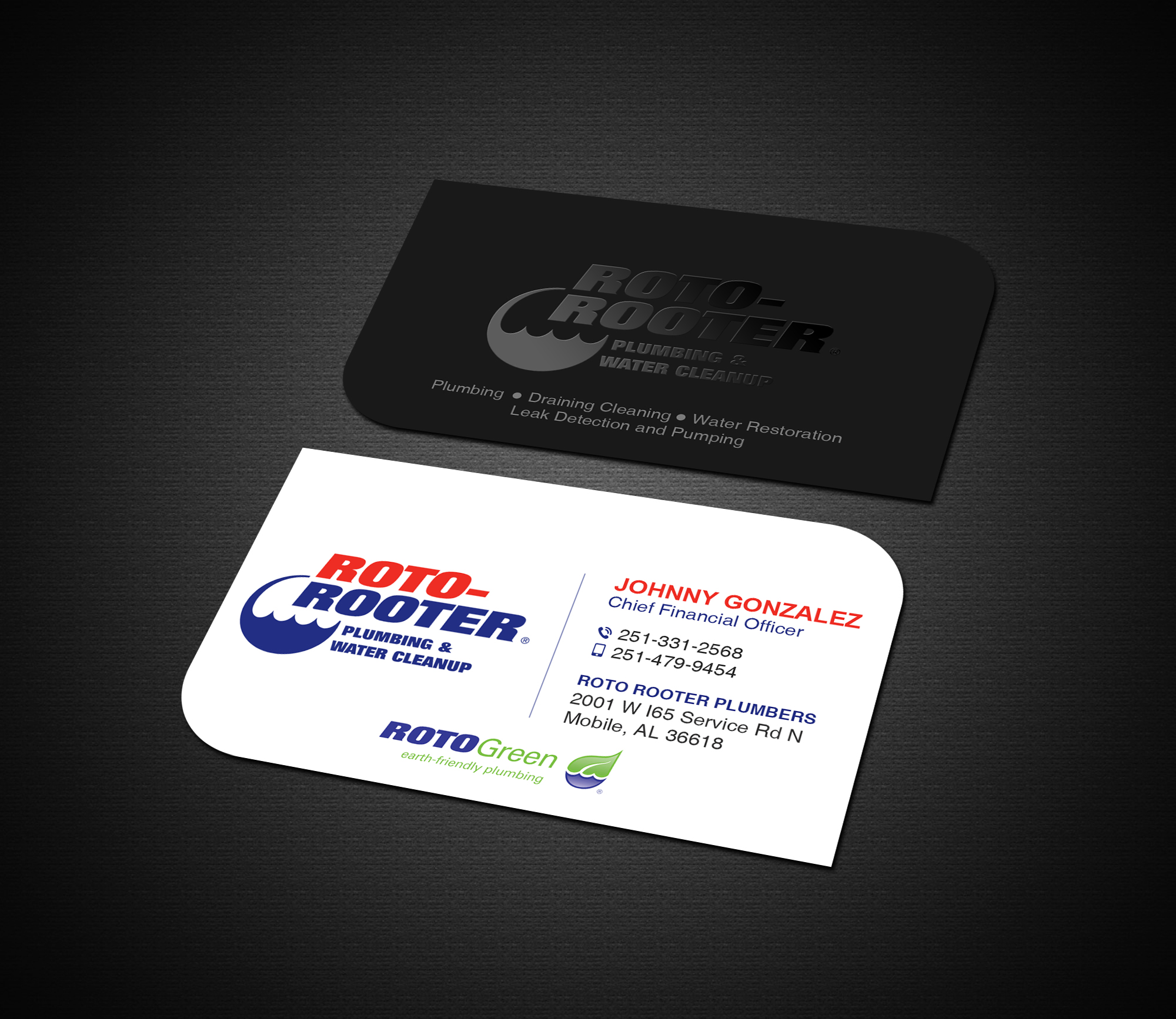 Diseño de Tarjeta de Presentación por Creations Box 2015 para Roto Rooter Plumbers | Diseño #28367525