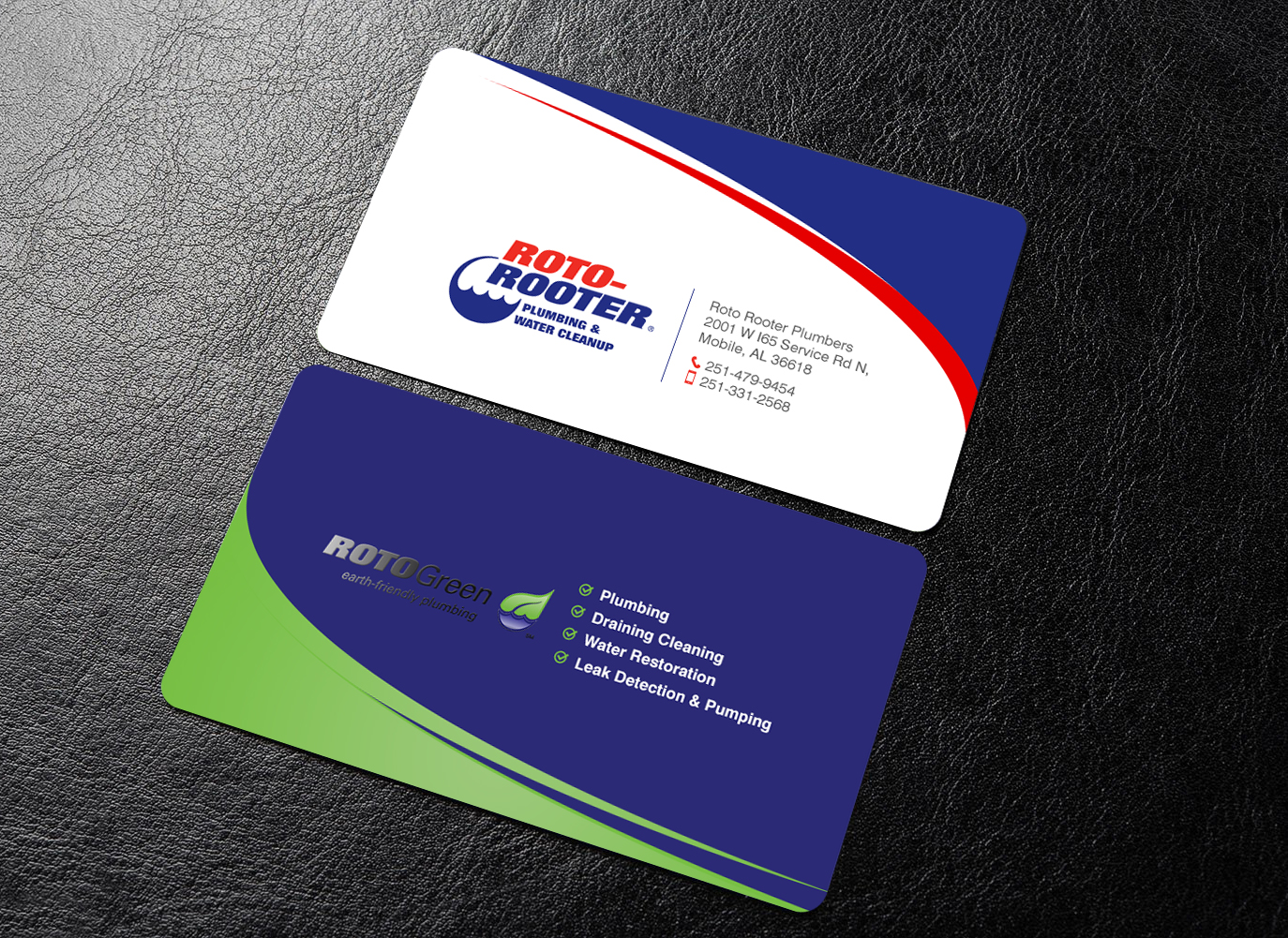 Business Card Design by chandrayaan.creative for Roto Rooter Plumbers | Design #28366972