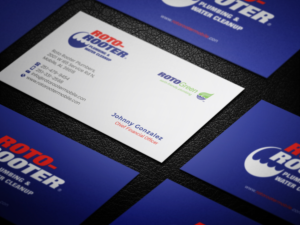 Diseño de Tarjeta de Presentación por R.design para Roto Rooter Plumbers | Diseño: #28397378