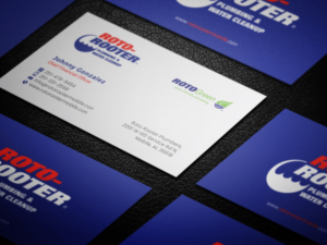 Diseño de Tarjeta de Presentación por R.design para Roto Rooter Plumbers | Diseño: #28397381