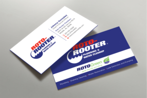 Diseño de Tarjeta de Presentación por DesignShout para Roto Rooter Plumbers | Diseño: #28374112