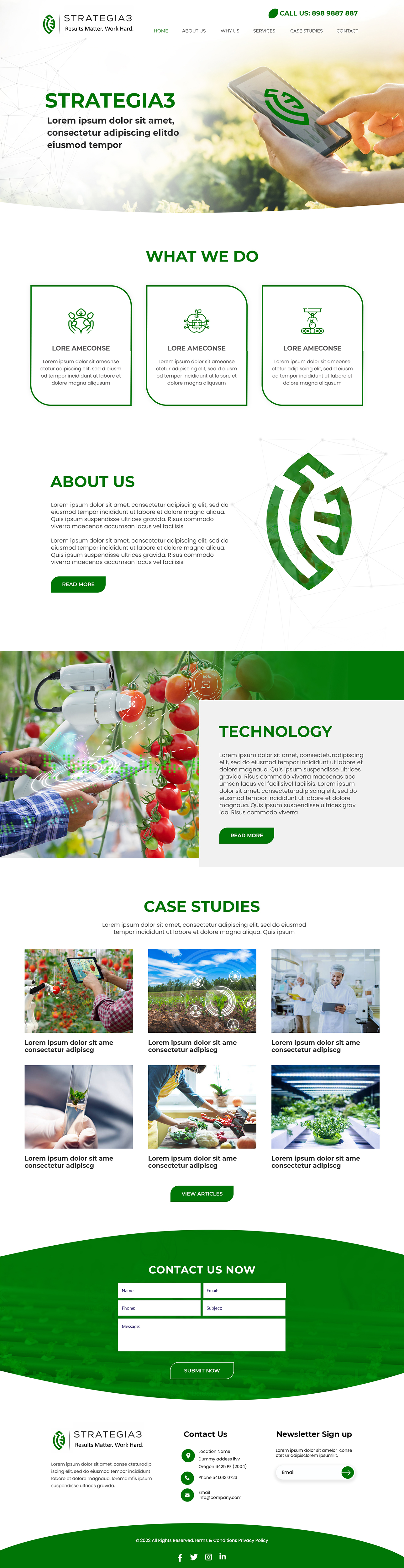 Web Design by MAHABA for this project | Design #28373655
